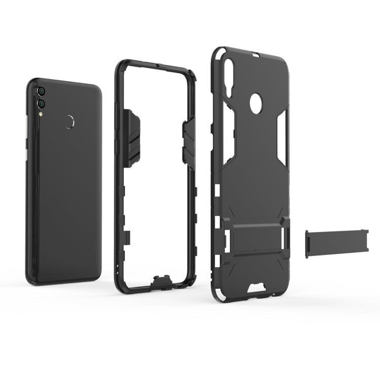 Shockproof PC + TPU Case for Huawei Honor 8X Max, with Holder My Store