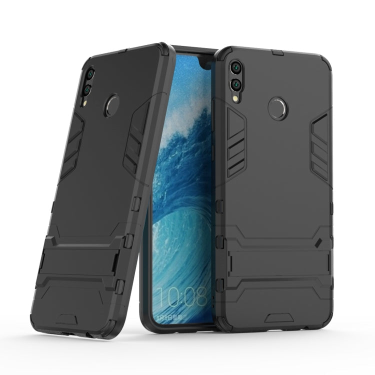 Shockproof PC + TPU Case for Huawei Honor 8X Max, with Holder