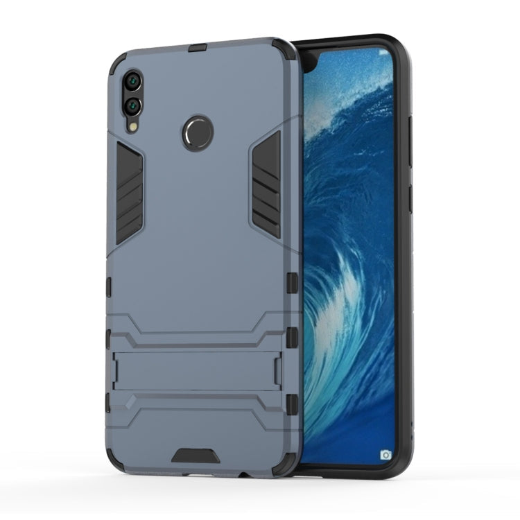 Shockproof PC + TPU Case for Huawei Honor 8X Max, with Holder