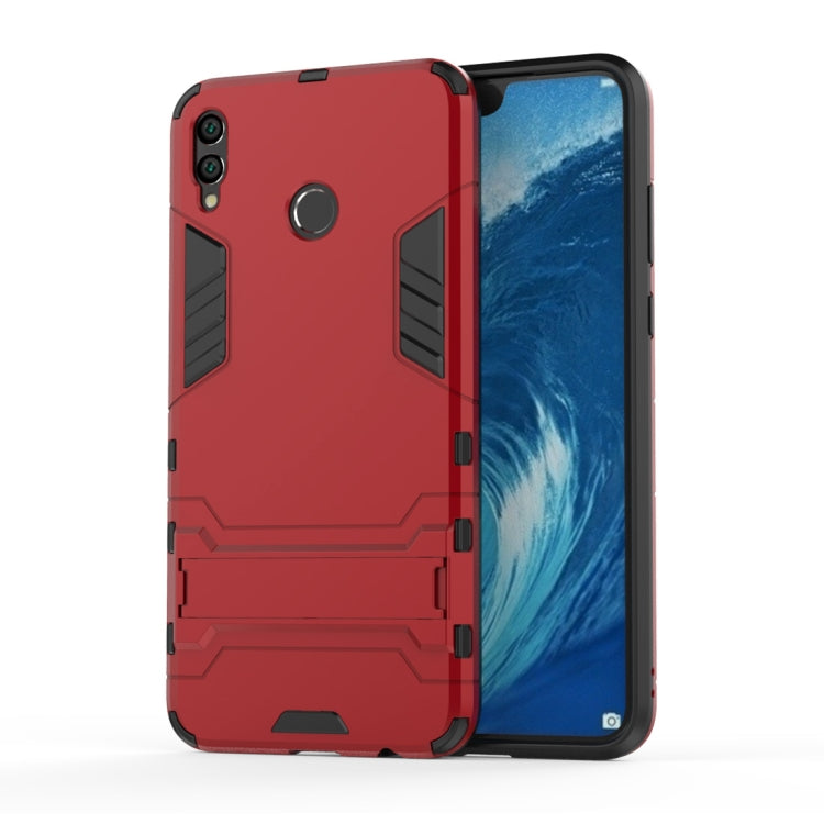 Shockproof PC + TPU Case for Huawei Honor 8X Max, with Holder