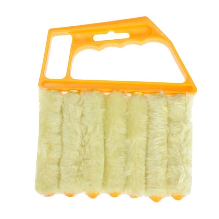 Microfiber Blinds Cleaning Brush Slat Dust Cleaner Clip Window Air Conditioner Duster - Reluova