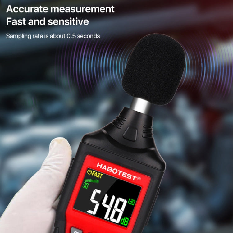 HABOTEST HT622B Household High Precision Digital Sound Level Meter Reluova