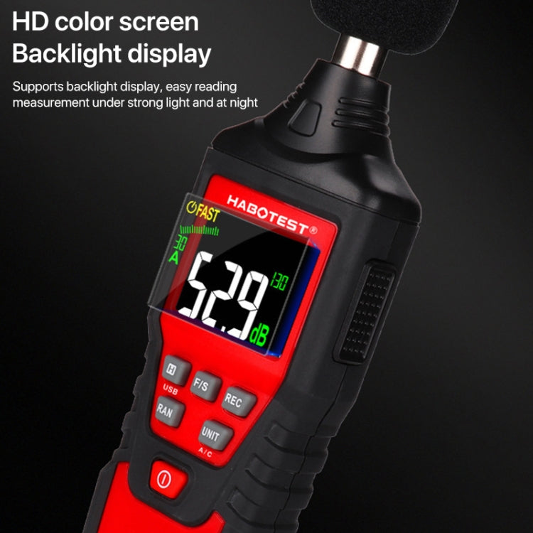 HABOTEST HT622B Household High Precision Digital Sound Level Meter Reluova