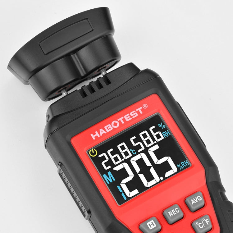 HABOTEST HT632 Portable Multifunctional Digital Display Wood Moisture Detector Reluova