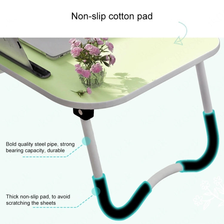 Foldable Non-slip Laptop Desk Table Stand with Card Slot & Cup Slot