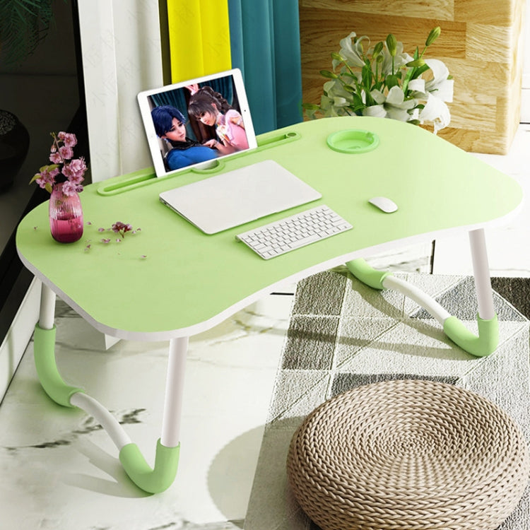 Foldable Non-slip Laptop Desk Table Stand with Card Slot & Cup Slot