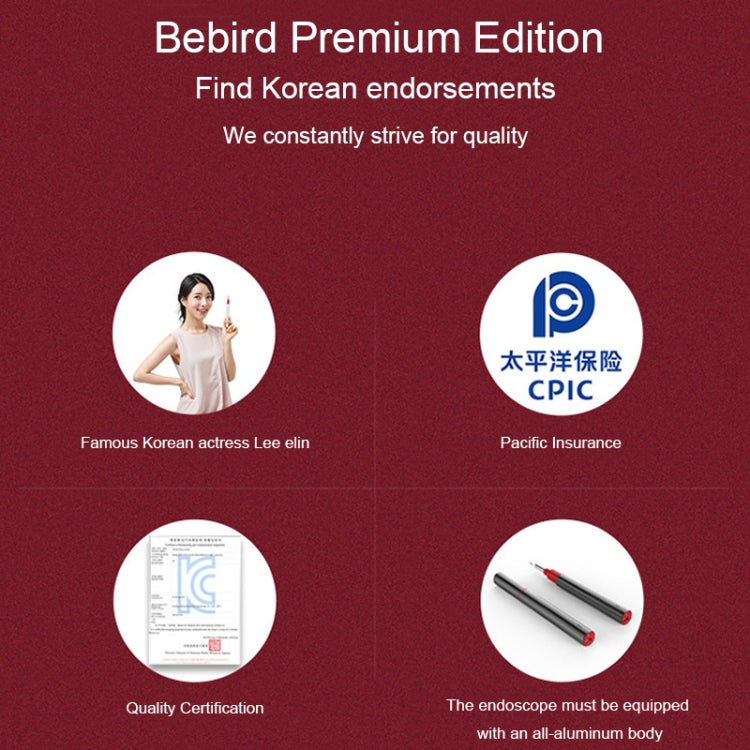 Bebird B1 Intelligent HD Visual Ear Cleaner Earwax Tool, Standard Version