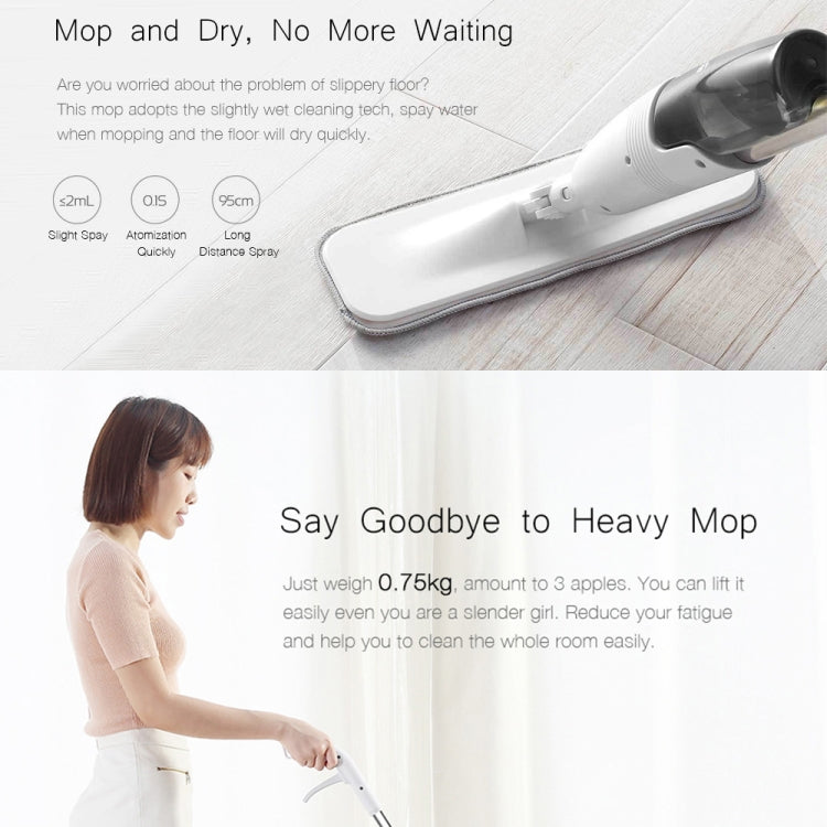 Original Xiaomi Youpin Deerma TB500 Spray 360 Degree Rotating Handheld Water Spray Mop