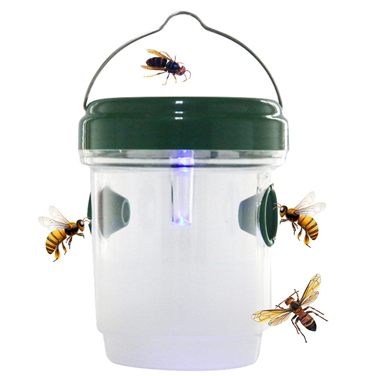 Solar Powered LED Fly Bee Trap Catcher Insect Control Tool My Store