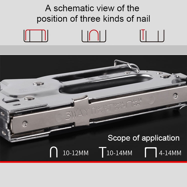 Nail Gun U Type / T Type / Door Type Nail Universal Nailer My Store