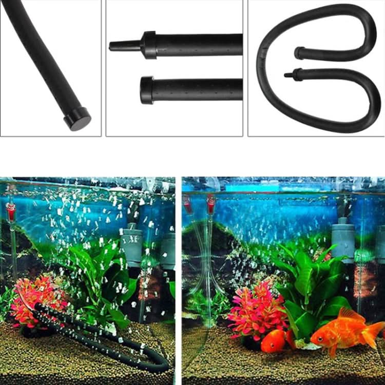 90cm Double Heads Aquarium Pump Bubble Bar Hose Aquarium Accessories Air Oxygen Strip Diffuser for Aquariums and Fish Tanks-Reluova