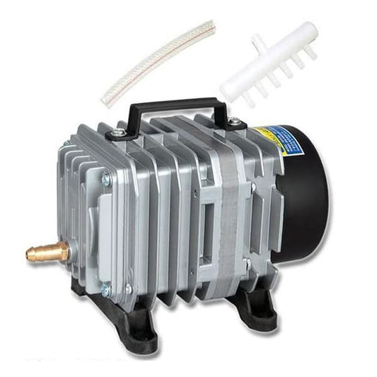 ACO-004 58W 75L/Min Electromagnetic Air Pump Compressor Seafood Fish Tank Increase Oxygen Air Flow Spliter, US Plug-Reluova