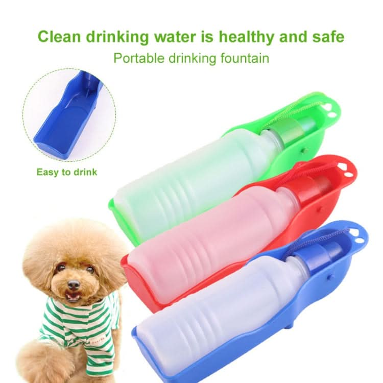 250ml Outdoor Portable Dog / Pet Water Bottle, Random Color Delivery-Reluova