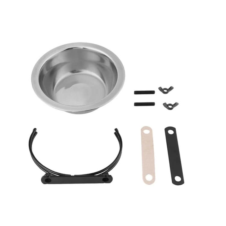 Stainless Steel Suspension Style Dog Feeding Bowl, Size: S - Reluova