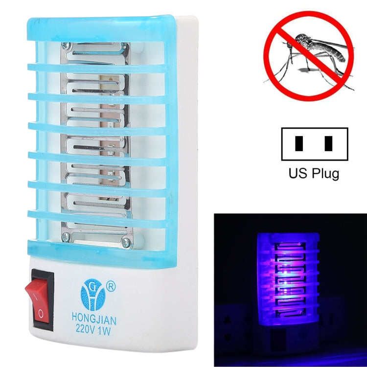 Efficient 4-LED Blue Light Mosquito Killer Night Lamp, US Plug, AC110V My Store