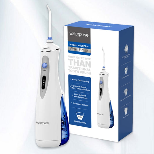 Waterpulse V400Plus Rechargeable USB Dental Cordless Oral Irrigator Reluova