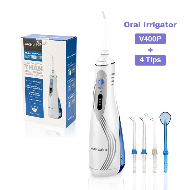 Waterpulse V400Plus Rechargeable USB Dental Cordless Oral Irrigator Reluova