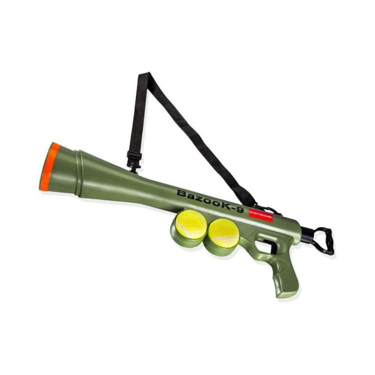 Pet Dog Supplies Toy Training Launcher Remote Speed Aiming Tennis Launcher, Size:52*19*9cm.