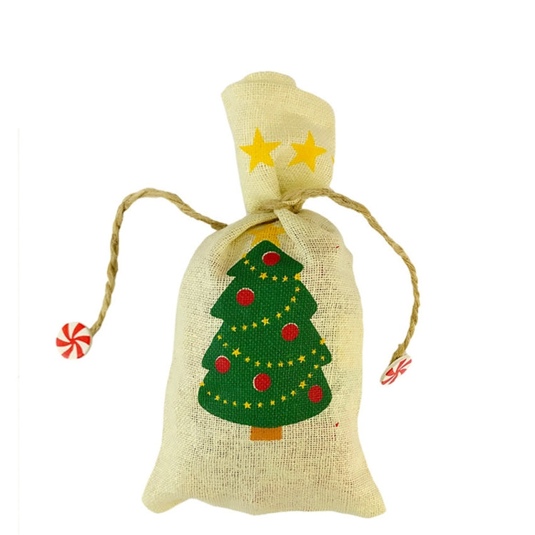 Christmas Scene Decoration Tableware Cover Christmas Creative Sackcloth Dishes Bags Gifts Bags, Random Style Delivery My Store