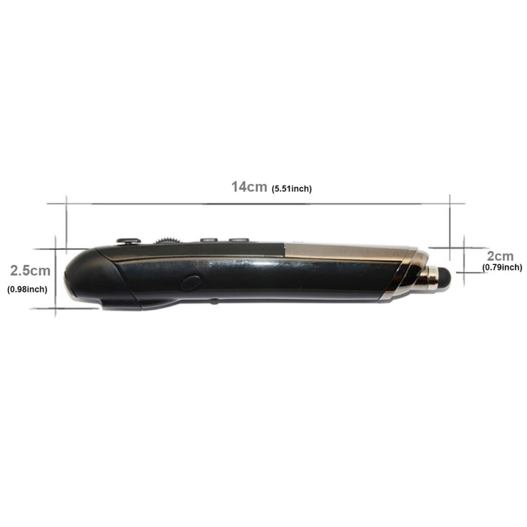 PR-08 2.4G Innovative Pen-style Handheld Wireless Smart Mouse, Support Windows 8 / 7 / Vista / XP /  2000 / Android / Linux / Mac OS. , Effective Distance: 10m My Store