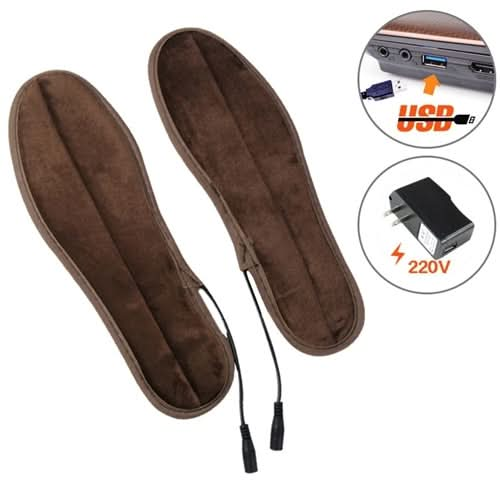 USB Electric Powered Heated Insoles Keep Feet Warm Pad with USB Cable & Power Adapter, Size: 41-42 yard