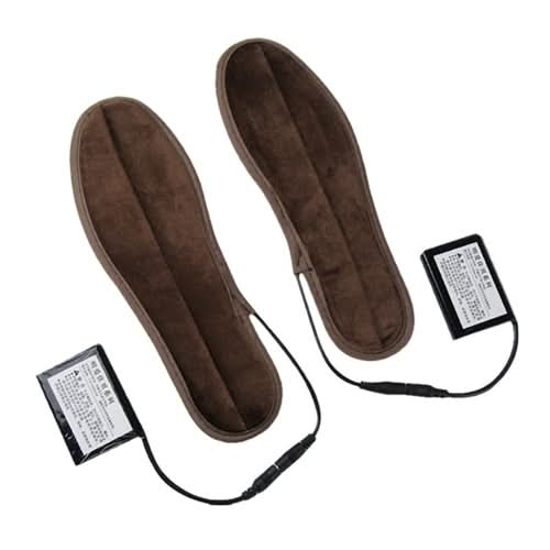 Lithium Battery Powered & Rechargeable Heated Insoles Keep Feet Warm Pad, Keep Warm 8-9 hours, Size: 35-36 yard Reluova