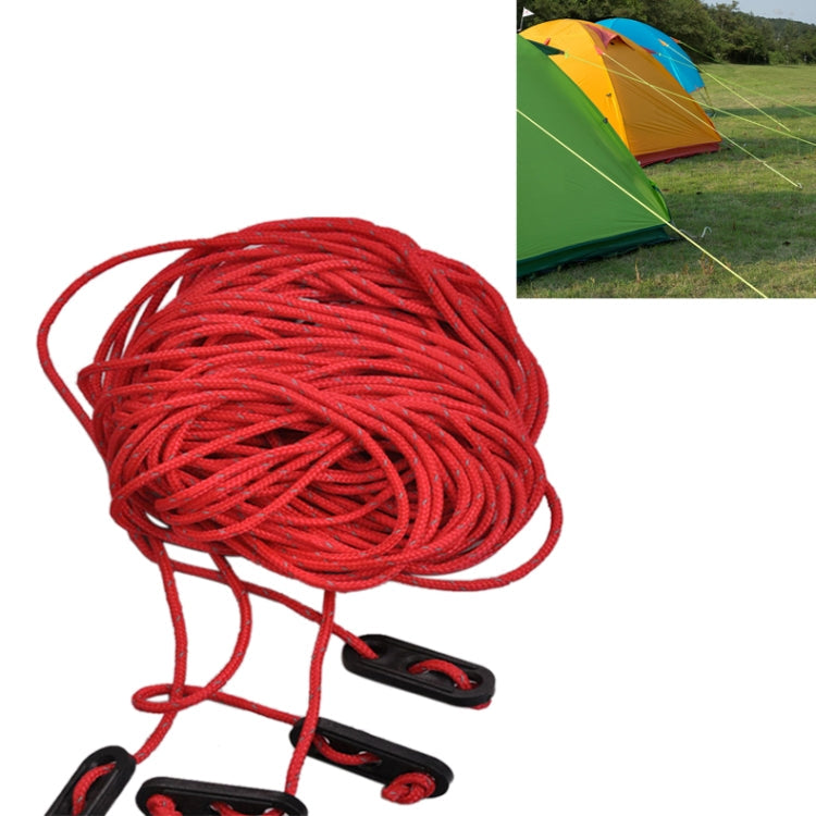 Naturehike NH15A001-G Outdoor Camping 4*4 Tent Awning Reflective Rope Runners Guy Line Cord Paracord, Random Color Delivery Reluova