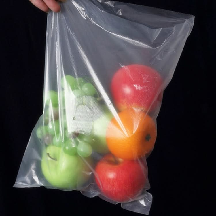 Roll Food Storage Bag Food Saver Bag for Kitchen Keep Food Fresh Grain Bag PE Bags, Size: 25*35cm - Reluova