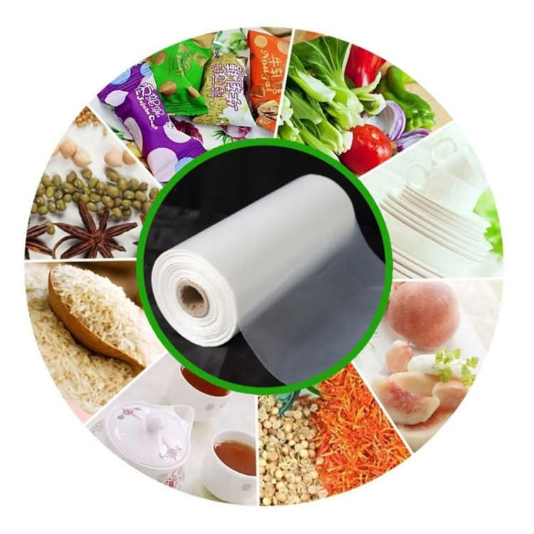 Roll Food Storage Bag Food Saver Bag for Kitchen Keep Food Fresh Grain Bag PE Bags, Size: 25*35cm - Reluova