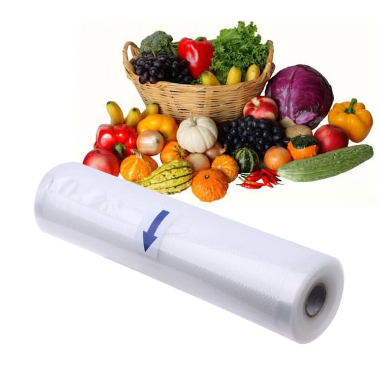 Roll Food Storage Bag Food Saver Bag for Kitchen Keep Food Fresh Grain Bag PE Bags,  Size: 30*40cm - Reluova