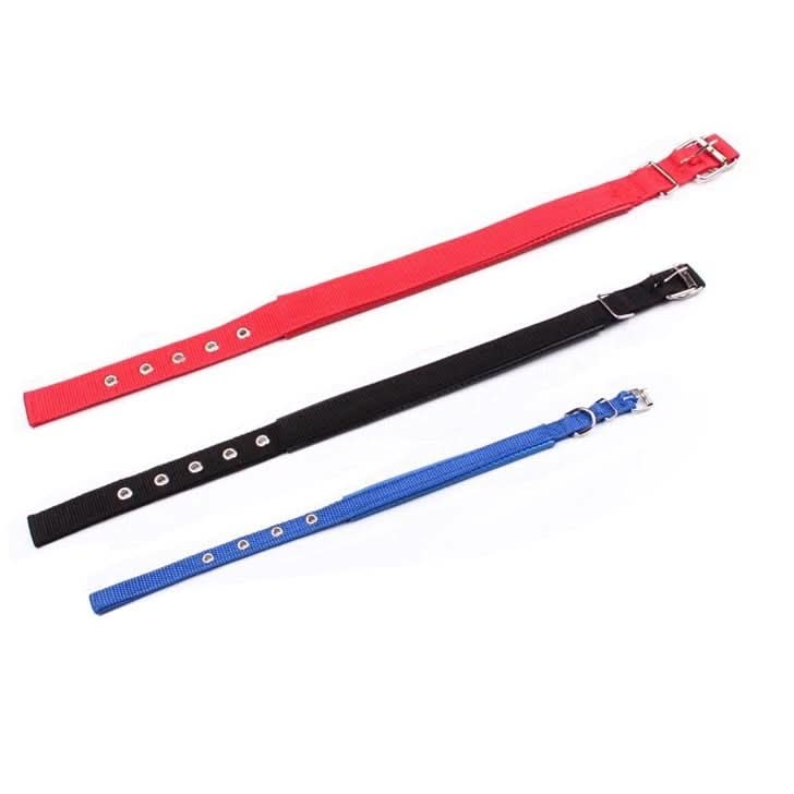 Foam Cotton  Polyester Pet Collars Pet Neck Strap Dog Neckband Cats Dogs Collars, 3.5cm x 57cm - Reluova