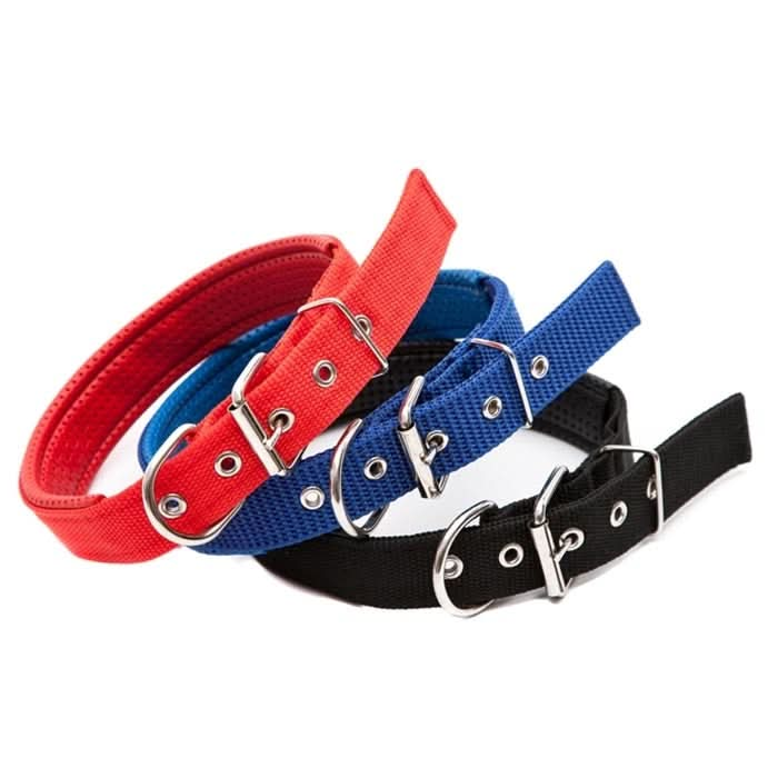 Foam Cotton  Polyester Pet Collars Pet Neck Strap Dog Neckband Cats Dogs Collars, 3.5cm x 57cm - Reluova