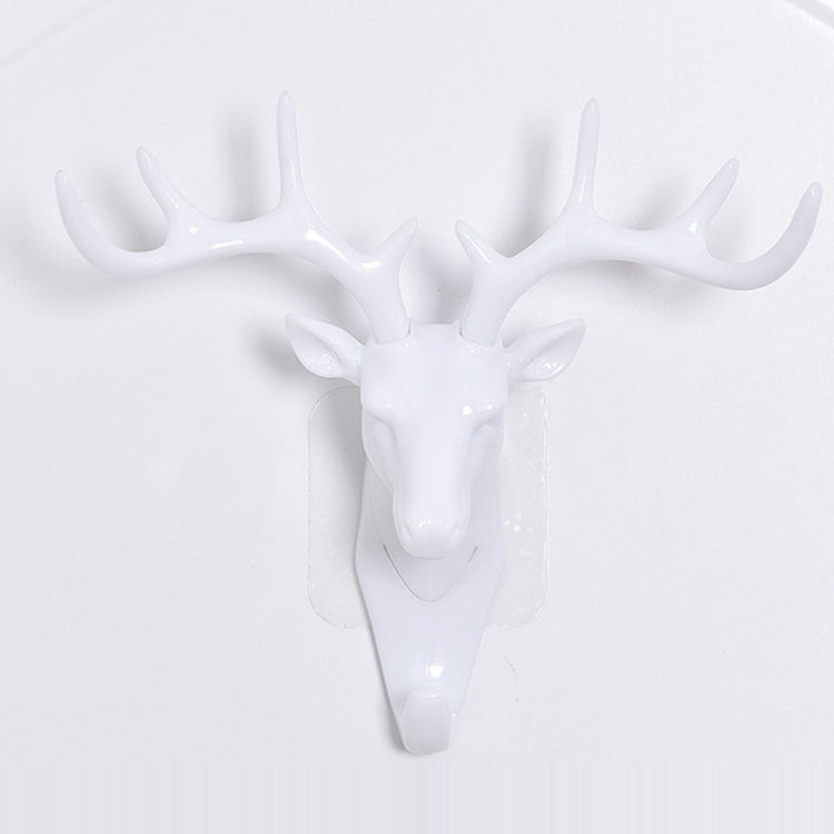 Creative Three-dimensional Multifunctional Deer Head Animal Decorative Hook Coat Hook Retro Clothes Hanging Creative Home Crafts, Random Style Delivery