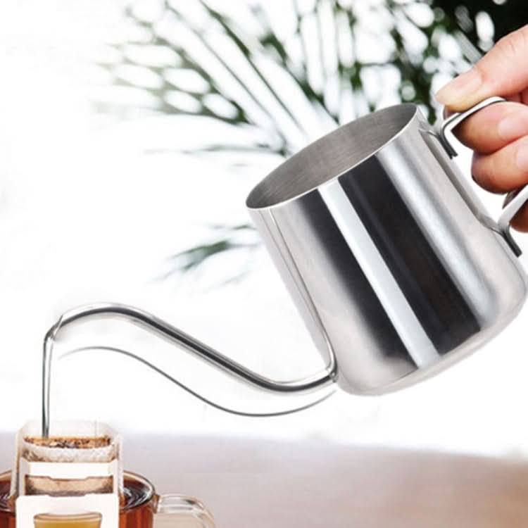 Long Narrow Spout 304 Stainless Steel Hand Drip Coffee Pot with Hanging Ear - Reluova