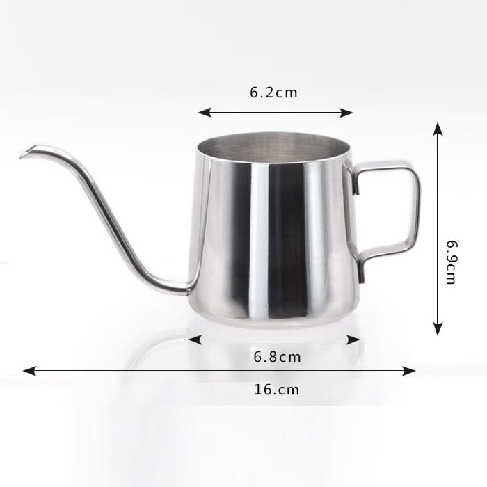 Long Narrow Spout 304 Stainless Steel Hand Drip Coffee Pot with Hanging Ear - Reluova