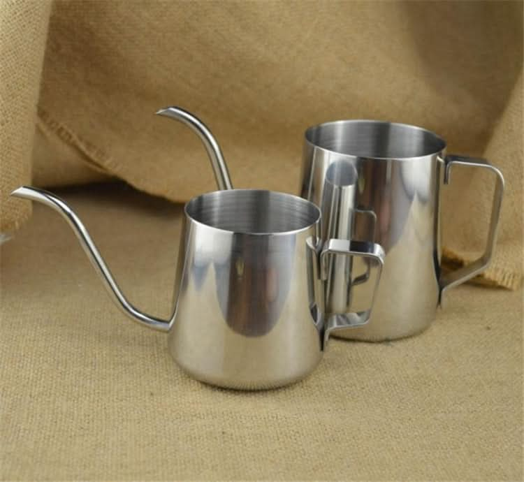 Long Narrow Spout 304 Stainless Steel Hand Drip Coffee Pot with Hanging Ear - Reluova