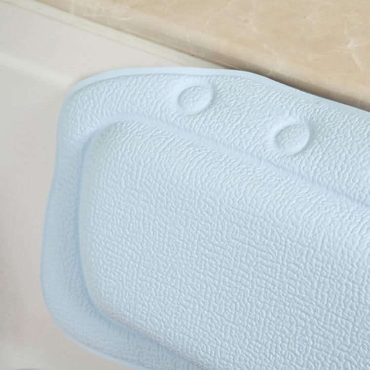 Bathroom Supplies Bathtub Pillow Bath Bathtub Headrest Suction Cup Waterproof Bath Pillows,Random Color Delivery,Size: 31*21cm