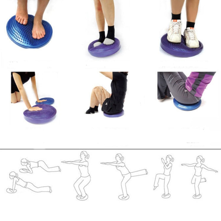 Thick Explosion-proof Yoga Special Massage Balance Cushion Reluova