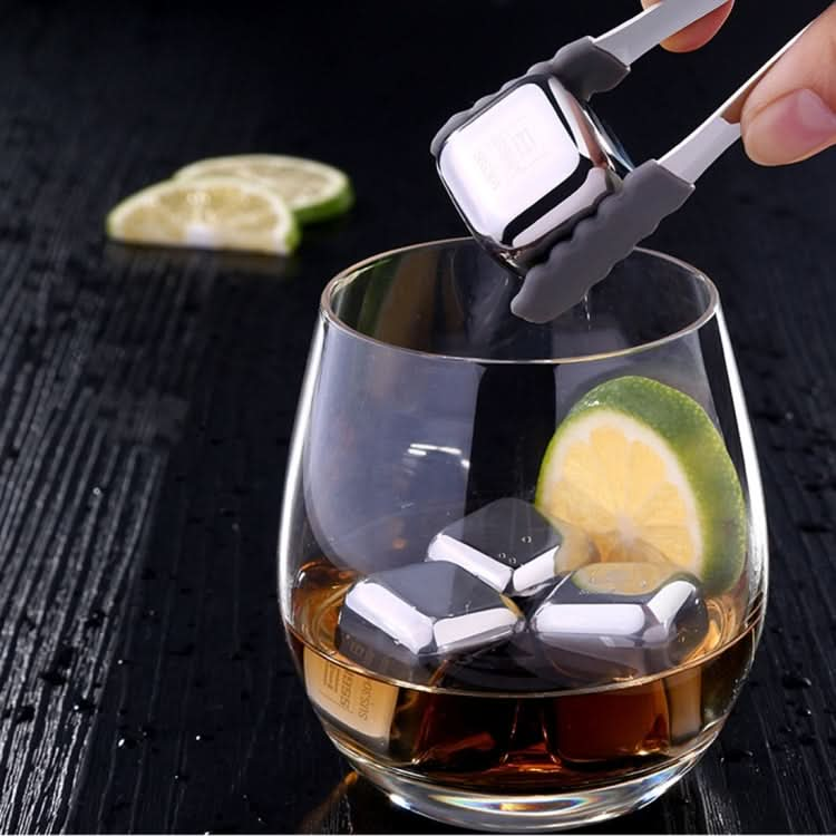 8 PCS Stainless Steel Chilling Reusable Ice Cubes for Whiskey, Vodka, Liqueurs-Reluova