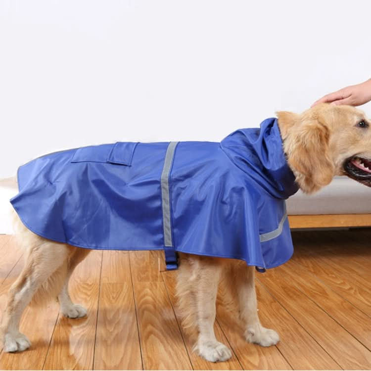 Teddy Golden Retriever Large Dog Practical Reflective Breathable Raincoat, Size: XS - Reluova