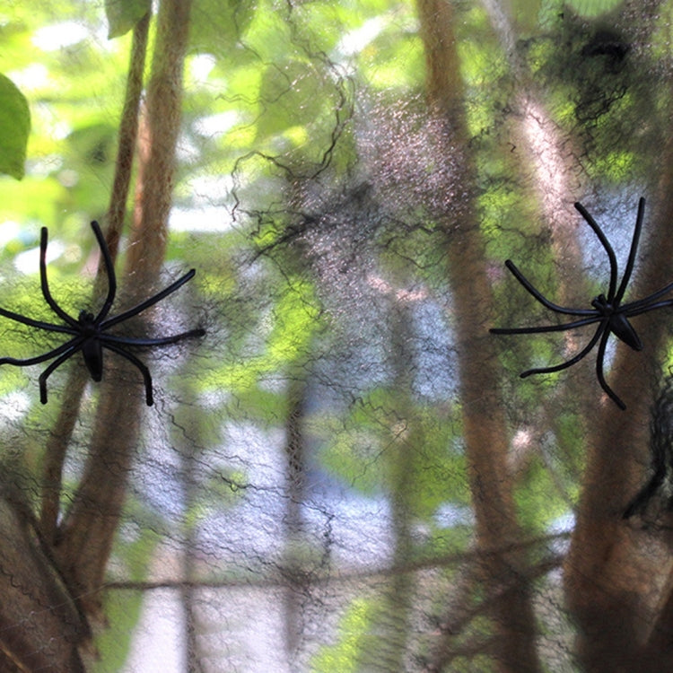 Halloween Props Cotton Yarn Spider Webs, Random Color Delivery