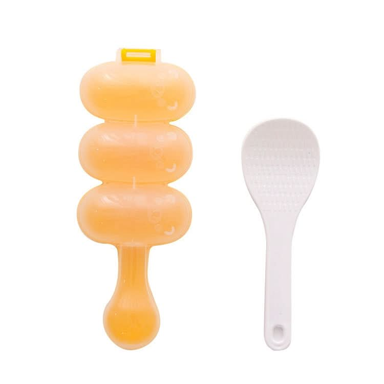 Cute Style Food-grade Sushi Rice Ball Shaker Mold with Spoon for Kids, Random Color Delivery - Reluova