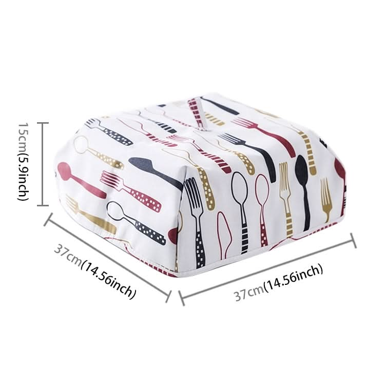 Foldable Thickened Aluminum Foil Food Heat Preservation Cover, Size: L (37 x 37 x 15cm) - Reluova