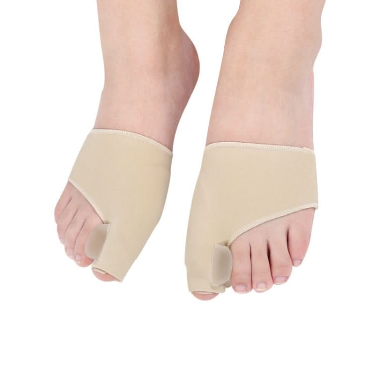 1 Pair SEBS Hallux Valgus Correction Sleeve Feet Care Special Big Toe Bone Ring Foot Thumb Orthopedic Brace Relieve for Men / Women, Size: S