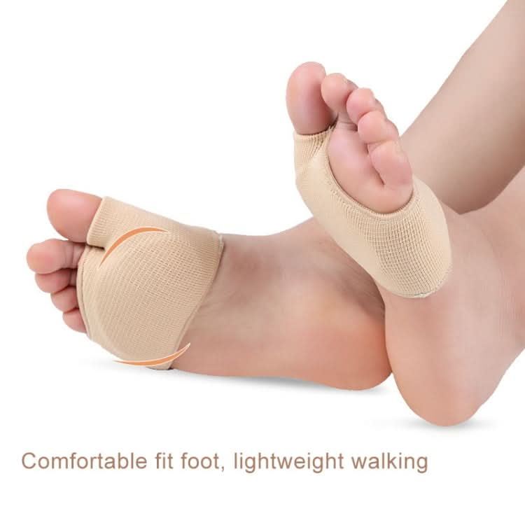 1 Pair Threaded Thumb Valgus Care Foot Forefoot Thickened Super Soft Thumb Protector, Size: S