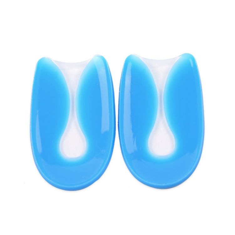 U-shaped Heel Pad Soft and Comfortable Shock Absorption Silicone Pad Insole, Size: M(35-39 Yards) Reluova