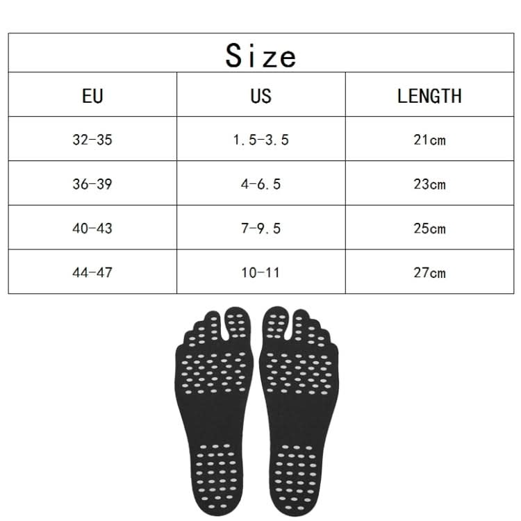 Invisible Anti-slip Summer Beach Sandals Insole Size: M, Length: 23 cm Reluova