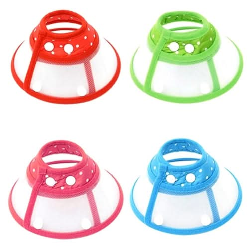 Elizabeth Pet Collar Headgear Ruff Funnel Cover Anti Bite Lick Safety Practical Neck Protective, Size: L, Suitable for Neck 26-30cm - Reluova