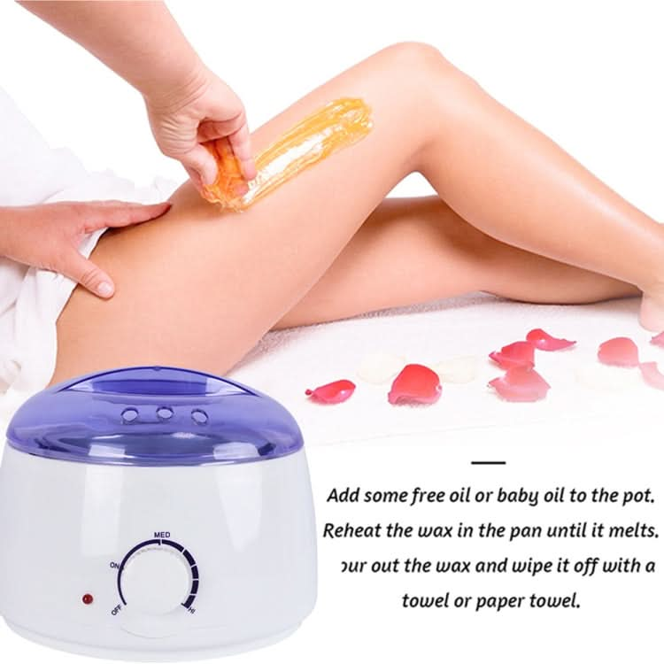 Pro-Wax100 100W Waxing Heater Depilation Beauty Hands Hair Removal Hot Wax Warmer Heater Machine Pot Depilatory, Capacity: 500ml, AC 220V, Reluova