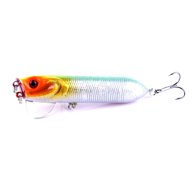 HENGJIA Artificial Fishing Lures Popper Bionic Fishing Bait with Hooks, Length: 9.5 cm, Random Color Delivery